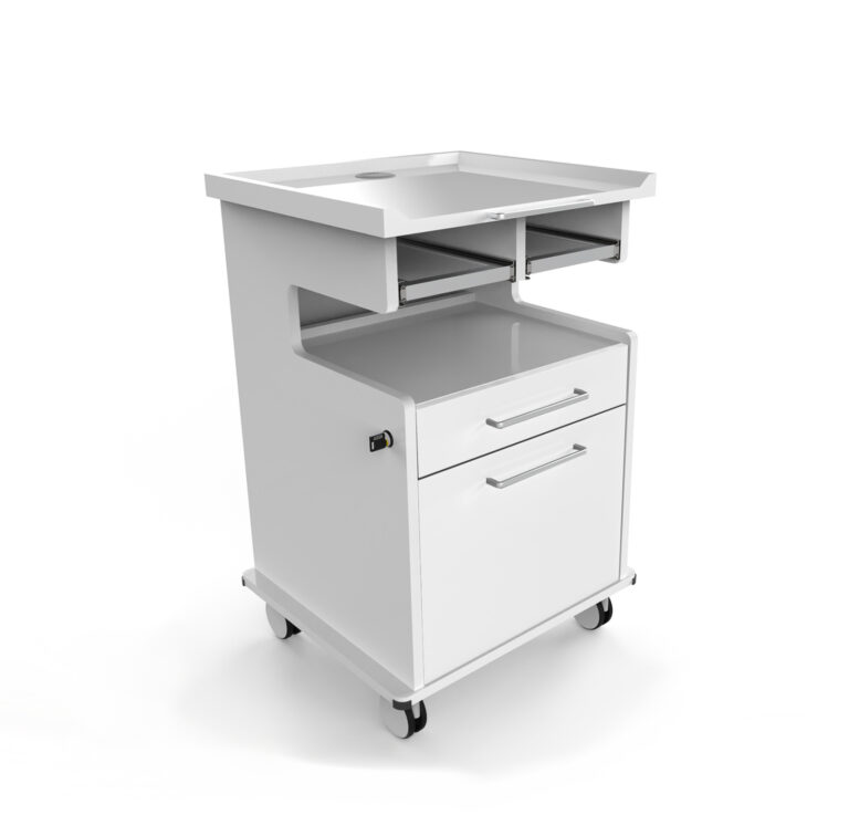 <img src="mesa-rodante-multifuncional.jpg" alt="Mesa rodante multifuncional Assis, diseñada para brindar comodidad y organización en procedimientos dentales. Ideal para mantener el orden en el consultorio odontológico, con diseño práctico y fácil de mover, ofreciendo asistencia en cada consulta.">