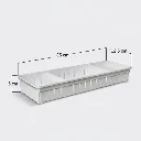 Set Organizador - Art 818- 2 unidades - Alto 5 - Ancho 12.5 - Profundidad 35 .webp