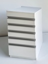 Cajonera Rodante Aluminio - OUTLET