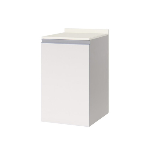 [ZZ2120] Armario cubrecompresor Con paneles acusticos Aluminio Color: Blanco - 57x57x88cm - ZZ2120