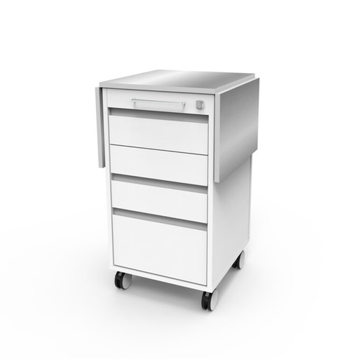 [FARQ4CW] Rodante Quirurgico MOVE 4C Lacado Argus Color: Blanco