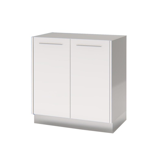 [FCBM86M] Bajomesada 2P Pta Lacada Cronos Color: Blanco - 86 x 50 x 87,5 cm - FCBM86M