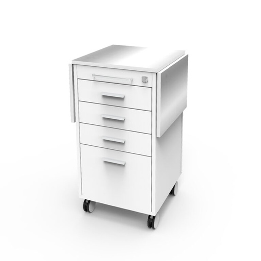 Rodante Quirurgico MOVE 4C Ecco Color: Blanco