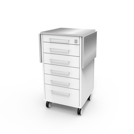 [FCRQ5CW] Rodante Quirurgico MOVE 5C Lacado Cronos Color: Blanco