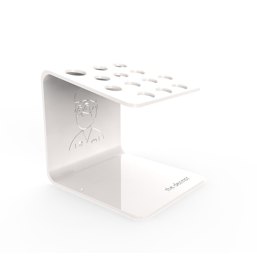Organizador D2 (Dr.), para jeringas (13+1). VEESLIDE Color: Blanco
