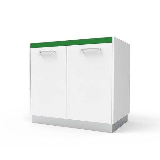 [FSBM100P50] Bajomesada 2P Puertas Melamina Laca ESTERILIZACION