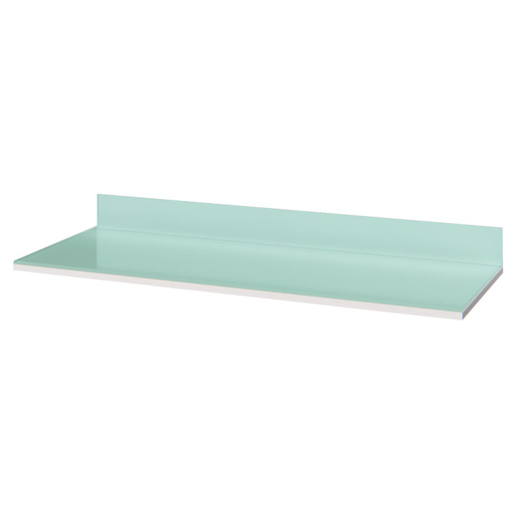 [130cm - I] Mesada Vidrio OxiWhite Hasta 130cm