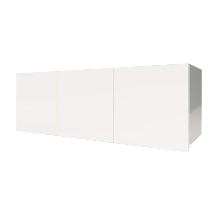 [FAMO12MKI] Alacena Exteriores Lacados Con Percha 3 Modulos (Izquierdo)