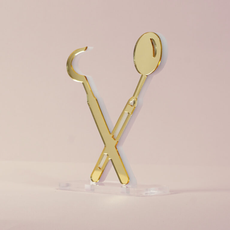 Accesorio deco Instrumental Glam  VEESLIDE (Dorado)